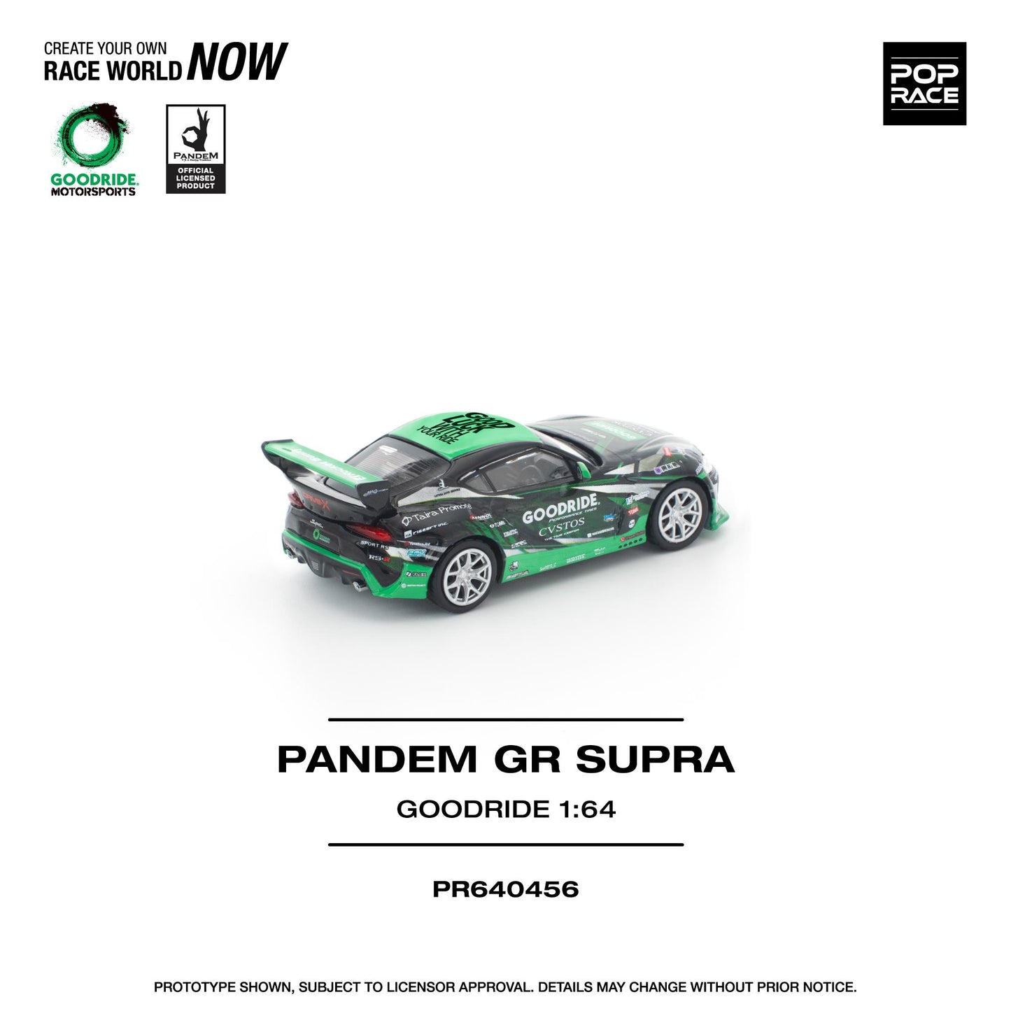 PREORDER POPRACE 1/64 GOODRIDE PANDEM GR SUPRA PR640456 (Approx. Release Date: Q3 2026 and subject to the manufacturer's final decision)