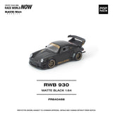 PREORDER POPRACE 1/64 RWB 930 MATTE BLACK "STELLA ARTOIS" PR640468 (Approx. Release Date: Q3 2026 and subject to the manufacturer's final decision)