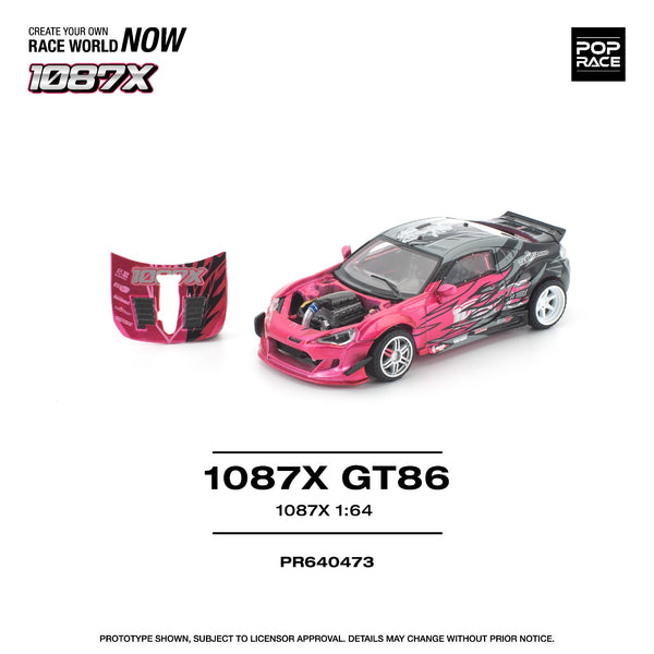 PREORDER POPRACE 1/64 1087X GT86 PR640473 (Approx. Release Date : Q1 2026 subject to the manufacturer's final decision)