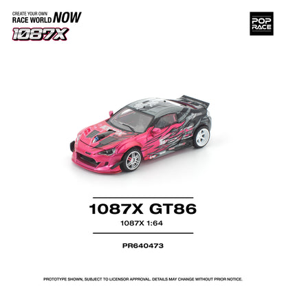 PREORDER POPRACE 1/64 1087X GT86 PR640473 (Approx. Release Date : Q1 2026 subject to the manufacturer's final decision)