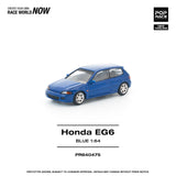 PREORDER POPRACE 1/64 HONDA CIVIC (EG6) CAPTIVA BLUE PR640475 (Approx. Release Date: Q3 2026 and subject to the manufacturer's final decision)