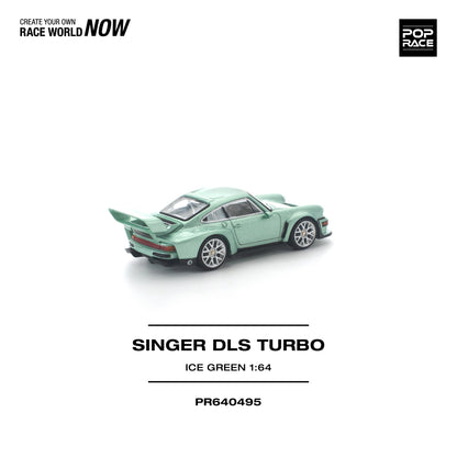 PREORDER POPRACE 1/64 SINGER DLS TURBO ICE GREEN PR640495 (Approx. Release Date: Q3 2026 and subject to the manufacturer's final decision)