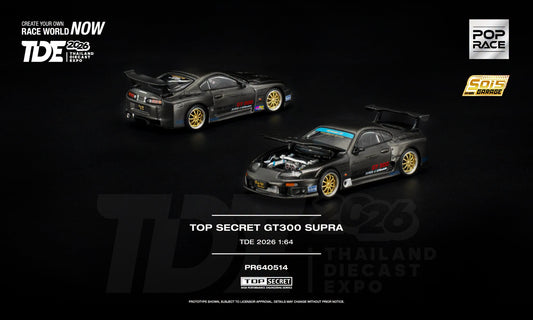 POPRACE 1/64 TOP SECRET GT300 SUPRA TDE 2026 PR640514