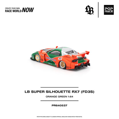 PREORDER POPRACE 1/64 LB SUPER SILHOUETTE RX7 (FD3S) PR640537 (Approx. Release Date: Q1 2027 and subject to the manufacturer's final decision)