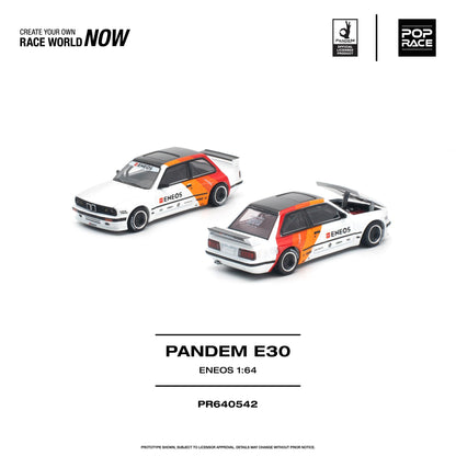 PREORDER POPRACE 1/64 PANDEM E30 ENEOS PR640542 (Approx. Release Date: Q1 2027 and subject to the manufacturer's final decision)
