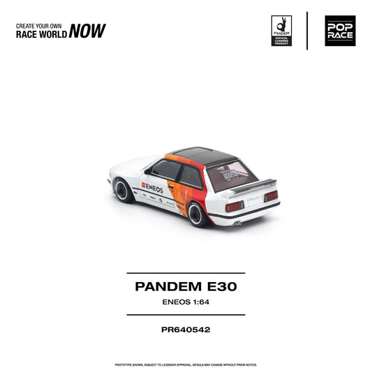 PREORDER POPRACE 1/64 PANDEM E30 ENEOS PR640542 (Approx. Release Date: Q1 2027 and subject to the manufacturer's final decision)