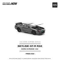 PREORDER POPRACE 1/64 R32 GT-R DARK CHROME PRDC002 (Approx. Release Date: Q1 2026 and subject to the manufacturer's final decision)
