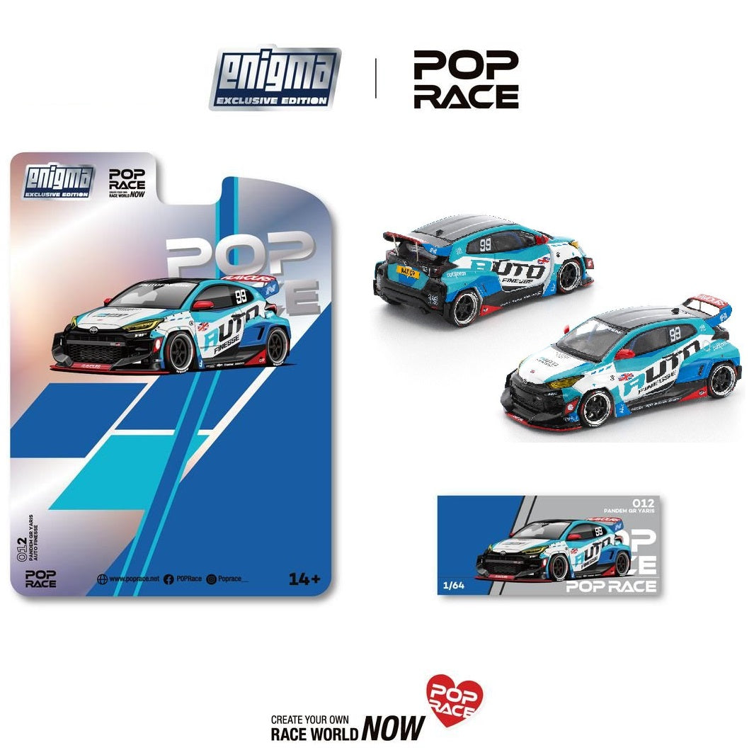 POPRACE 1/64 PANDEM GR YARIS - AUTO FINESSE (enigma exclusive edition) PRE012