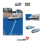 PREORDER POPRACE 1/64 MAZDA RX7 (FD3S) BLUE / WHITE (enigma exclusive edition) PRE021 (Approx. Release Date: Q4 2025 and subject to the manufacturer's final decision)