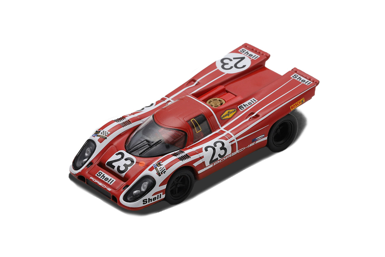 SPARKY x TINY 1/64 Porsche 917K SHELL COMBO - Le Mans winner 1970 & SHELL 24h Le Mans 1970 Piper/Van Lennep #18