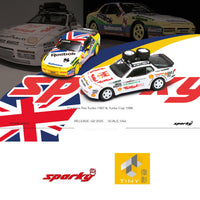 PREORDER SPARKY x TINY 1/64 Porsche 944 Turbo 1987 & Turbo Cup 1988 Combo Set (Tiny Exclusive）YCOMBO64015 (Approx. Release Date : Q2 2025 subject to the manufacturer's final decision)