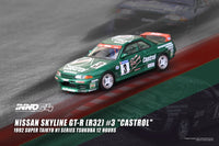 INNO64 1/64 NISSAN SKYLINE GT-R (R32) #3 "CASTROL" Super Taikyu N1 Series Tsukuba 12 Hours 1992 IN64-R32-CA3
