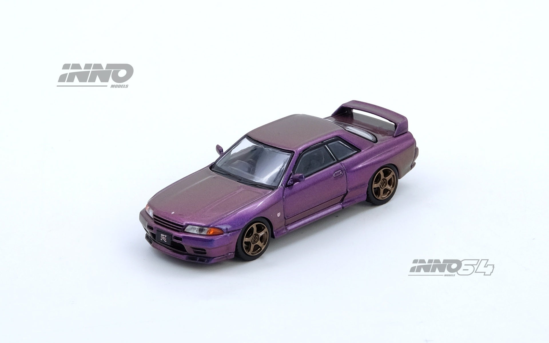 INNO64 1/64 SKYLINE GT-R (R32) Midnight Purple Australia Special