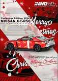 PREORDER INNO64 1/64 NISSAN GT-R50 "X'MAS 2024" Special Edtion With Chrome Gold Chase Car Limited Production IN64-R50-XMAS24 (Approx. Release Date : End of Dec 2024 subject to the manufacturer's final decision)