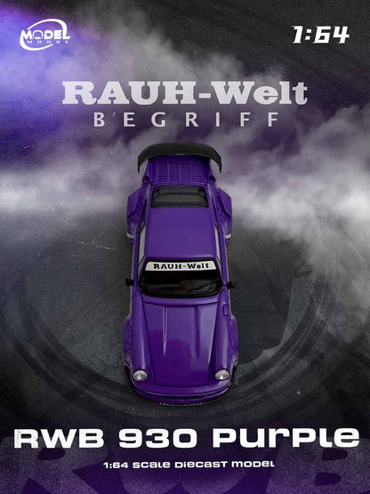 PREORDER MODELMODEL 1/64 RWB 930 Purple MM64-RWB930-003  (Approx. Release Date: Q2 2026 and subject to the manufacturer's final decision)