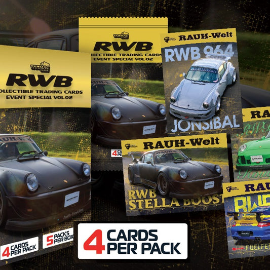 TARMAC WORKS Tarmac Cards RWB Event Special Vol .02 TC-RWBE-02-PACK (Individual Pack)