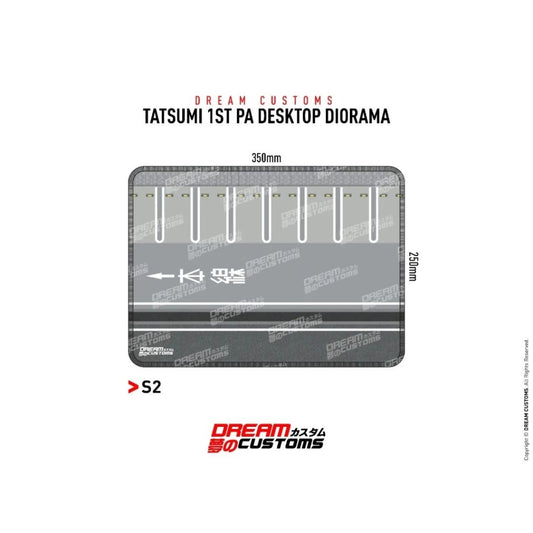 Dream Customs Tatsumi 1st PA Desktop Diorama S2 (350x250mm)