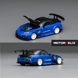 PREORDER Motorhelix 1/64 Honda S2000 J's Racing Apex Blue Pearl M65152 (Approx. Release Date: Q1 2026 and subject to the manufacturer's final decision)