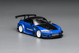 PREORDER Motorhelix 1/64 Honda S2000 J's Racing Apex Blue Pearl M65152 (Approx. Release Date: Q1 2026 and subject to the manufacturer's final decision)