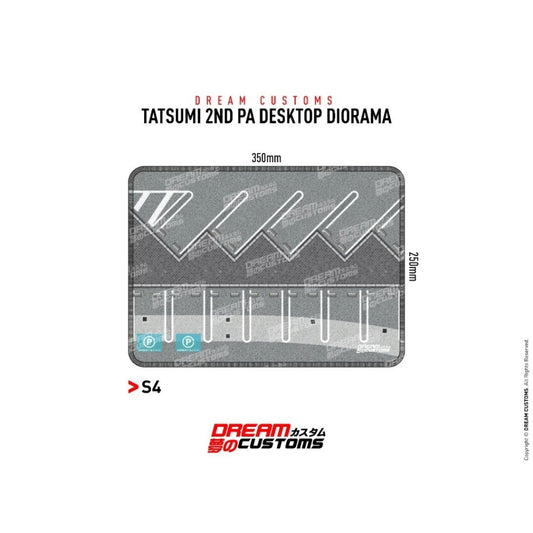 Dream Customs Tatsumi 2nd PA Desktop Diorama S4(350x250mm)