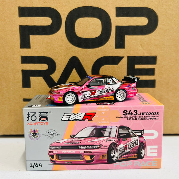 PORPACE HEC 2025 1/64 EVA RT PRODUCTION MODEL CUSTOM TYPE-08 POP RACE X 1087X PANDEM S135 S43-HEC2025