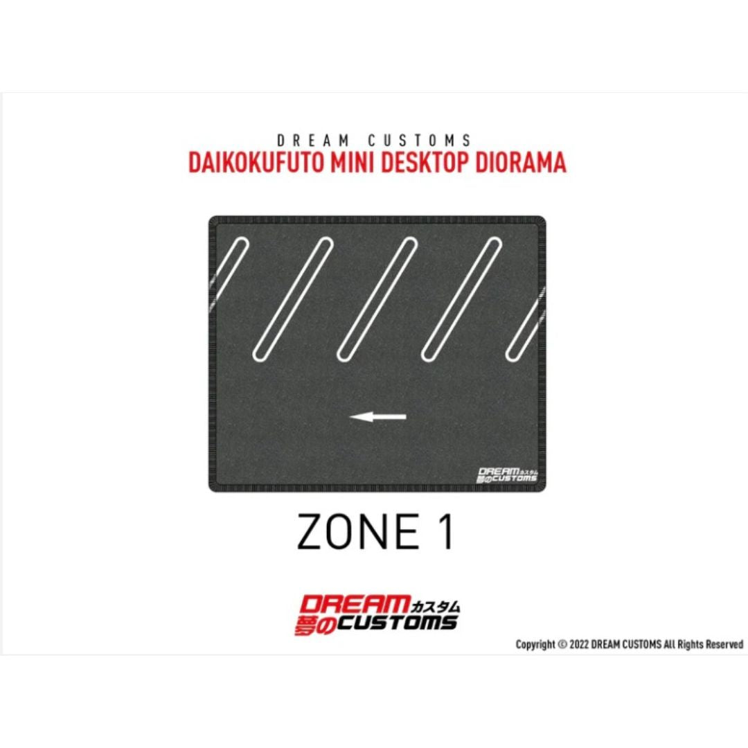 Dream Customs 1/64 Daikokufuto Zone 1 Mini Desktop Diorama Zone 1 (220 x 180mm)