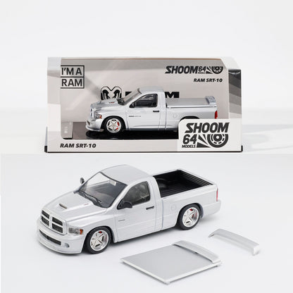 Shoom64 by GCD 1/64 2003 RAM SRT-10 LHD SILVER SHOOM-103-004