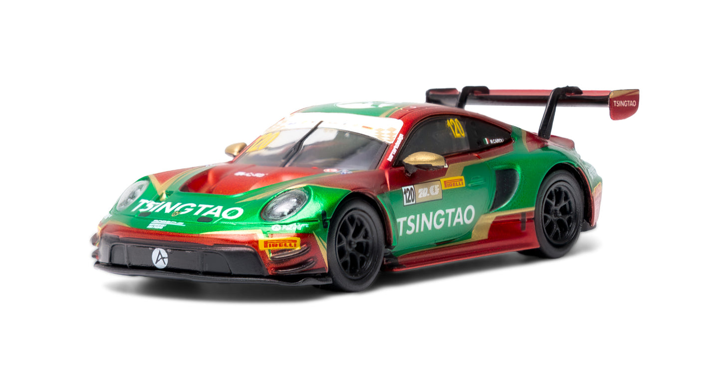 SPARKY x TINY 1/64 Porsche 992 911 GT3 R Macau GT Cup 2023 - Tsing Tao YO64007