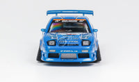 Micro Turbo 1/64 Custom 180SX - Metallic Blue