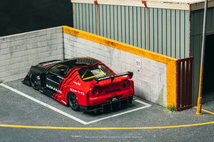 TARMAC WORKS HOBBY43 1/43 LB-ER34 Super Silhouette SKYLINE ADVAN T43-021-ADV