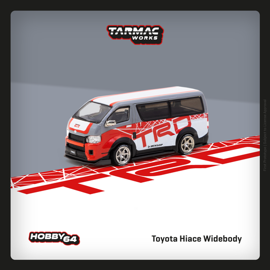 Tarmac Works HOBBY64 1/64 Toyota Hiace Widebody TRD T64-038-TRD