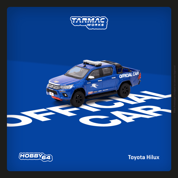 PREORDER Tarmac Works HOBBY64 1/64 Toyota Hilux Fuji Speedway official car T64-041-FUJI (Approx. Release Date : MAY 2024 subject to manufacturer's final decision)