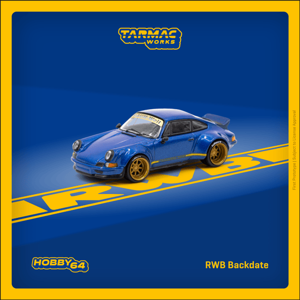 PREORDER TARMAC WORKS HOBBY64 1/64 RWB Backdate Pandora One T64-046-PO (Approx. Release Date : JAN 2024 subject to manufacturer's final decision)