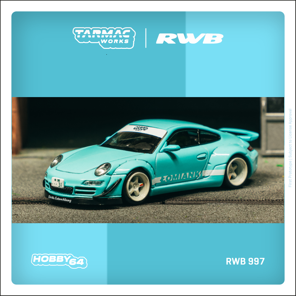 TARMAC WORKS HOBBY64 1/64 RWB 997 Lomianki T64-057-LO