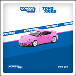 PREORDER Tarmac Works HOBBY64 1/64 RWB 997 Pink T64-057-PN (Approx. Release Date : SEPTEMBER 2024 subject to manufacturer's final decision)