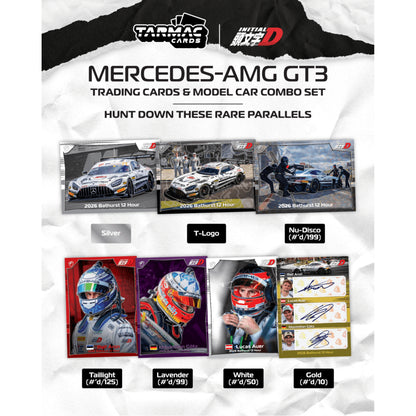 PREORDER Tarmac Works HOBBY64 1/64 Mercedes-AMG GT3 Bathurst 12h 2026 Craft-Bamboo Racing Model Car + Trading Cards Combo Set (Display Case) T64-062-26BH77  (Approx. Release Date :  Q4 2026 subject to manufacturer's final decision)