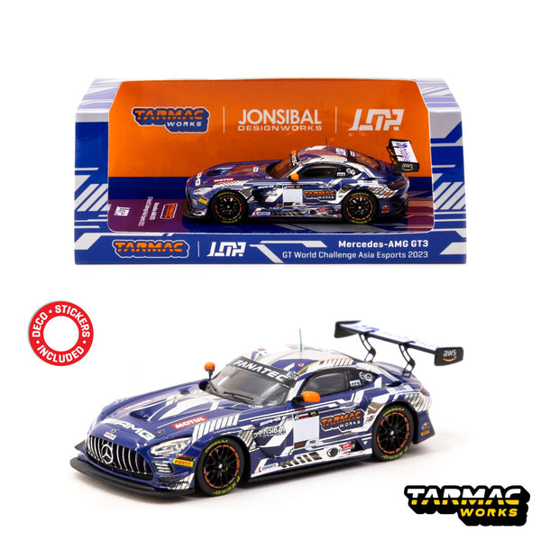 Tarmac Works HOBBY64 1/64 Mercedes-AMG GT3 GT World Challenge Asia Esports 2023 T64-062-LOR