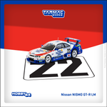 PREORDER TARMAC WORKS HOBBY64 1/64 Nissan NISMO GT-R LM 24h of Le Mans 1995 H. Fukuyama / M. Kondo / S. Kasuya T64-067-95LM22 (Approx. Release Date :  APRIL 2025 subject to manufacturer's final decision)