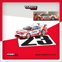 PREORDER TARMAC WORKS HOBBY64 1/64 Nissan NISMO GT-R LM 24h of Le Mans 1995 Presentation K. Hoshino / T. Suzuki / M. Kageyama T64-067-95LM23 (Approx. Release Date : MAY 2025 subject to manufacturer's final decision)