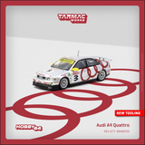 PREORDER TARMAC WORKS HOBBY64 1/64 Audi A4 Quattro Macau Guia Race 1996 Winner Frank Biela T64-077-96MGP03 (Approx. Release Date :  JAN 2026 subject to manufacturer's final decision)
