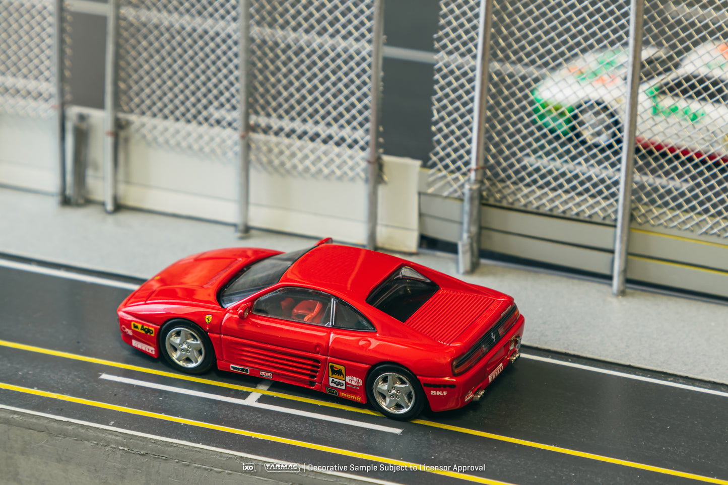 TARMAC WORKS HOBBY64 1/64 Ferrari 348 Challenge  Presentation T64-082-PRE