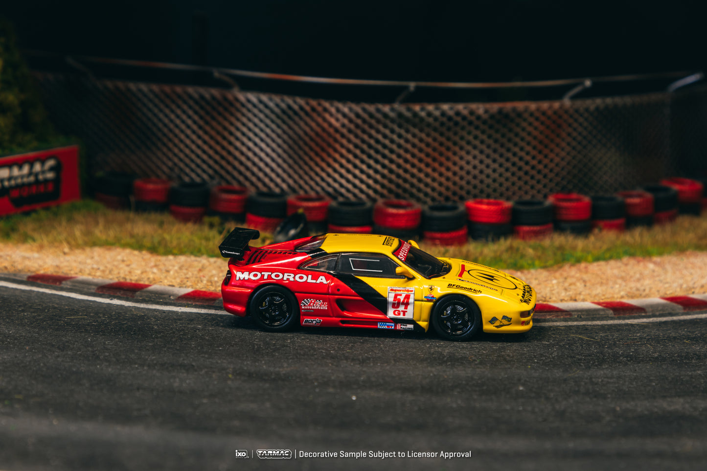 TARMAC WORKS HOBBY64 1/64 Ferrari F355 Challenge World Challenge Series 2000 Matt Drendel T64-083-00WCS54