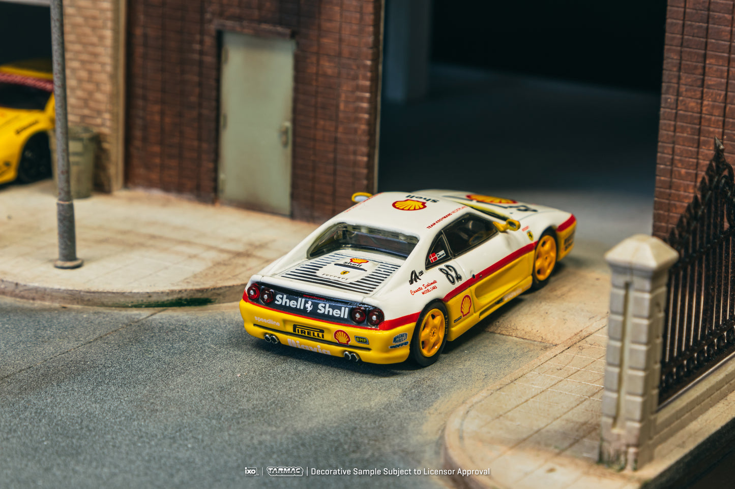 TARMAC WORKS HOBBY64 1/64 Ferrari F355 Challenge 1999 D. Peter Andersen T64-083-99CHA82