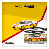 PREORDER TARMAC WORKS HOBBY64 1/64 Ferrari F355 Challenge 1999 D. Peter Andersen T64-083-99CHA82 (Approx. Release Date : MAY 2025 subject to manufacturer's final decision)