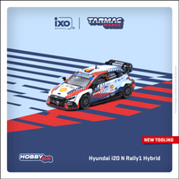 PREORDER TARMAC WORKS HOBBY64 1/64 Hyundai i20 N Rally1 Hybrid Rallye Monte-Carlo 2024 Winner Thierry Neuville / Martijn Wydaeghe T64-089-24MCR11 (Approx. Release D ate : FEB 2025 subject to manufacturer's final decision)