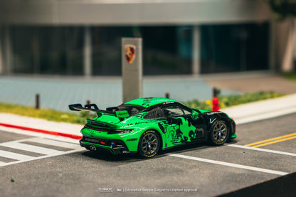 TARMAC WORKS HOBBY64 1/64 Porsche 911 GT3 Cup (992) Fire Monkey Motorsport T64-093-FMM