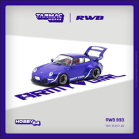 PREORDER TARMAC WORKS HOBBY64 1/64 RWB 993 ARMY GIRL T64-TL017-AG (Approx. Release Date :  DEC 2025 subject to manufacturer's final decision)