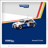 PREORDER Tarmac Works HOBBY64 1/64 Renault 5 Turbo Rally Costa Brava 1985 Attila Ferjáncz / János Tandari T64-TL060-85RCB11 (Approx. Release Date : SEPTEMBER 2024 subject to manufacturer's final decision)