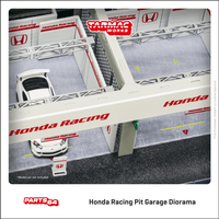 TARMAC WORKS PARTS64 1/64 Pit Garage Diorama Honda Racing T64D-TL001-HONDA