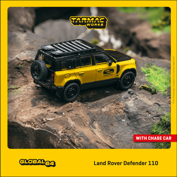TARMAC WORKS GLOBAL64 1/64 Land Rover Defender 110 Trophy Edition T64G-020-TE